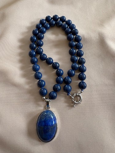 Stunning lapis lazuli pendant - lapis,