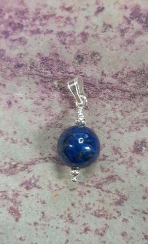 925 sterling silver - silver, lapis