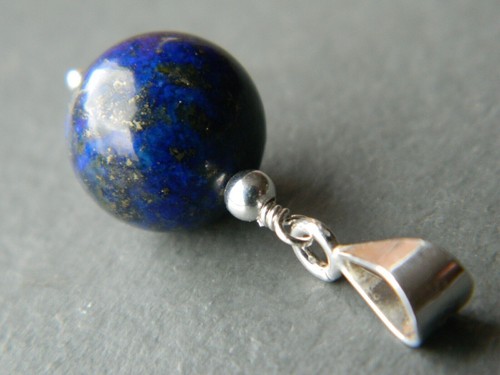 Large 12mm blue lapis lazuli - large,