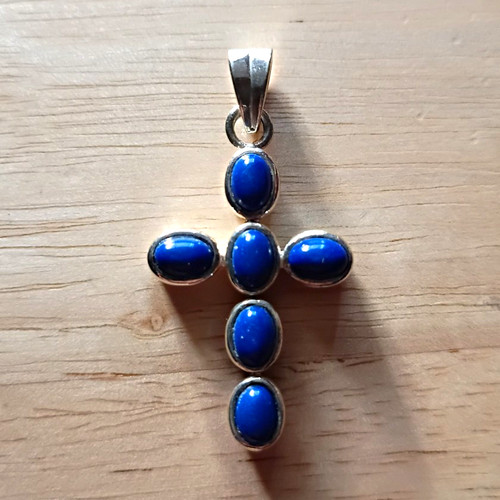 925 silver chunky lapis - 925,