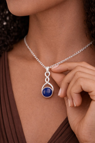 Natural lapis lazuli gemstone - lapis,