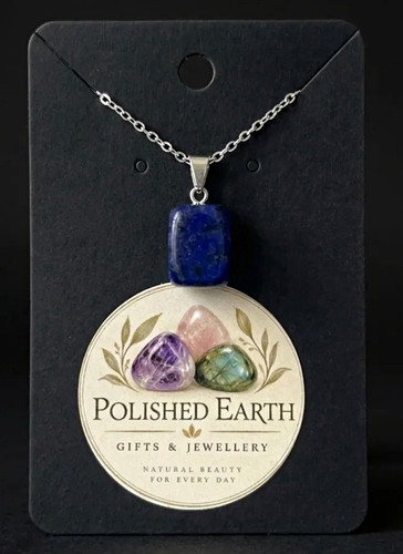 Polished earth silver tone - earth,
