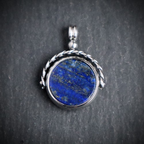 Steel lapis onyx spinner - lapis/onyx,