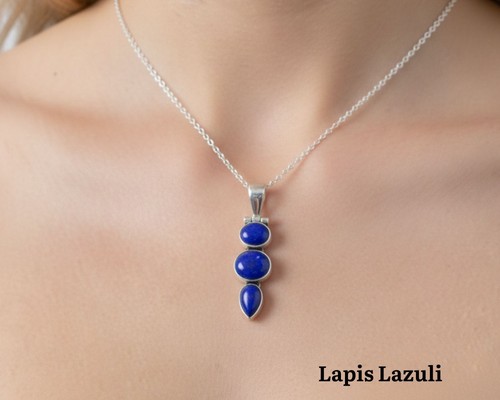 Lapis lazuli 925 sterling - lapis,
