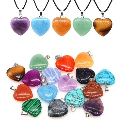 Love heart chakra necklace - love,