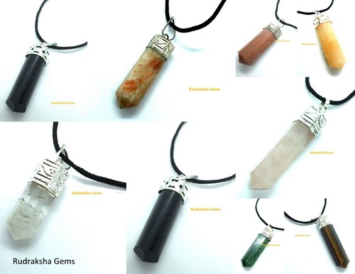 Natural gemstone pendant - gemstone,