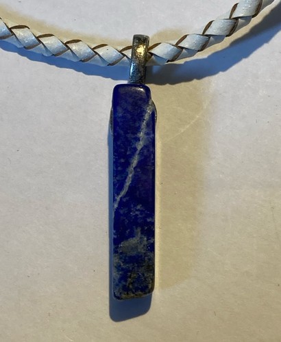 Lapis lazuli pendant necklace - lapis,