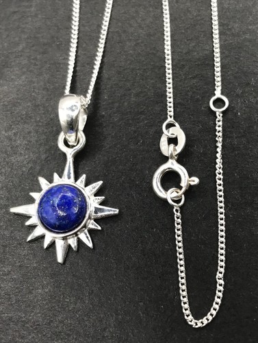 Lapis lazuli round pendant