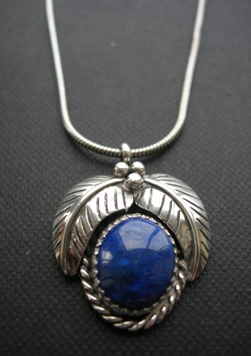 Navajo zuni silver - silver, lapis