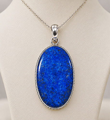 Striking royal blue lapis - blue,