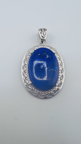 Vintage sterling silver oval