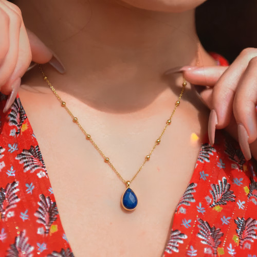 Semi precious lapis lazuli - semi-precious,