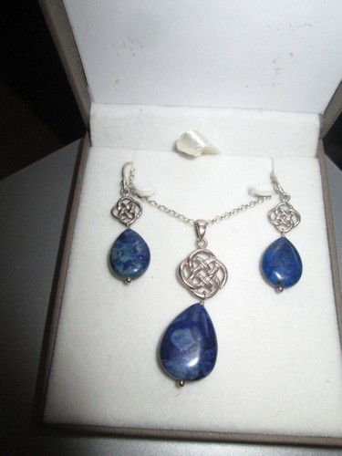 925 silver lapis celtic - 925, &