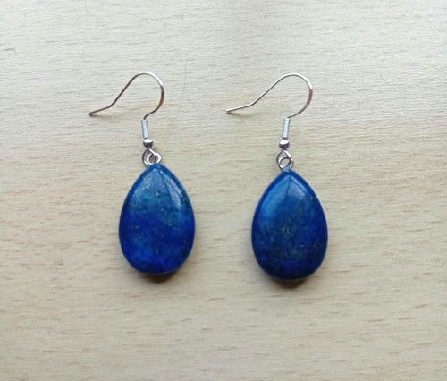 Lapis lazuli simple pendant - lapis,
