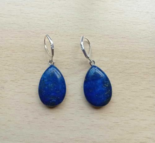 Lapis lazuli simple pendant - lapis,