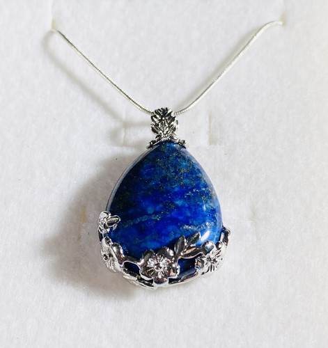 Stunning lapis lazuli floral - lazuli,