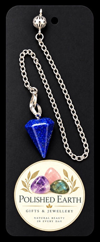 Polished earth lapis lazuli - polished,