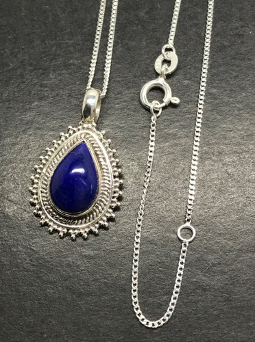 Lapis lazuli pendant solid - lapis, pendant,