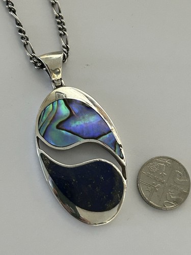 Large sterling silver - (6cm),