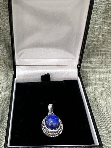 925 sterling silver lapis - silver,