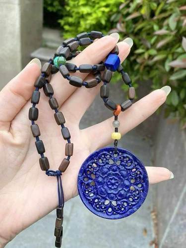 Natural lapis lazuli carved - natural,