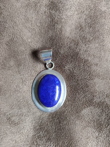 Lapis lazuli pendant 925 - pendant,