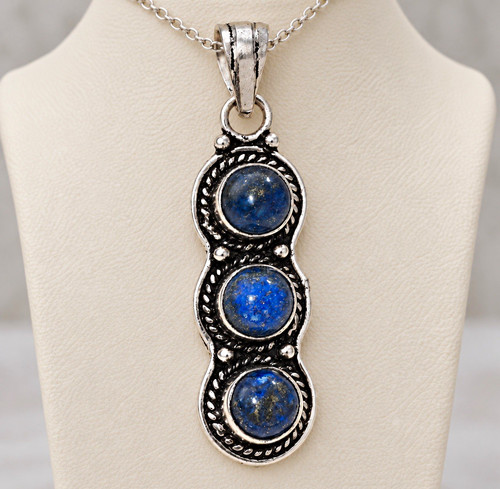 Lapis lazuli triple stone - triple,