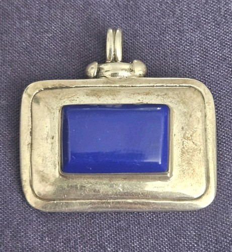 925 sterling silver lapis - silver,