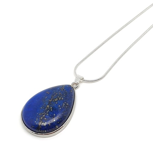 Lapis lazuli necklace - lapis, large
