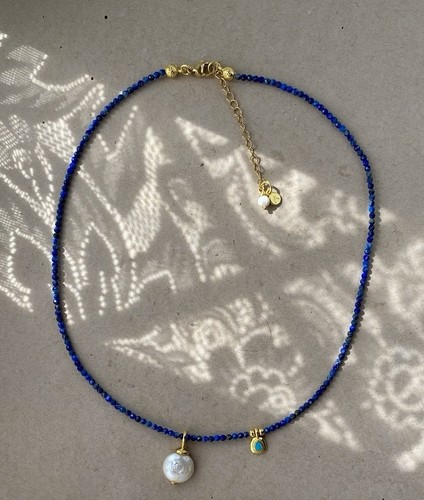 21c gold plated lapis - plated, lazuli