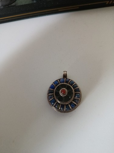 Sterling silver lapis lazuli - silver,