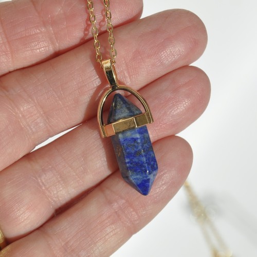 Lapis lazuli crystal - lazuli, point